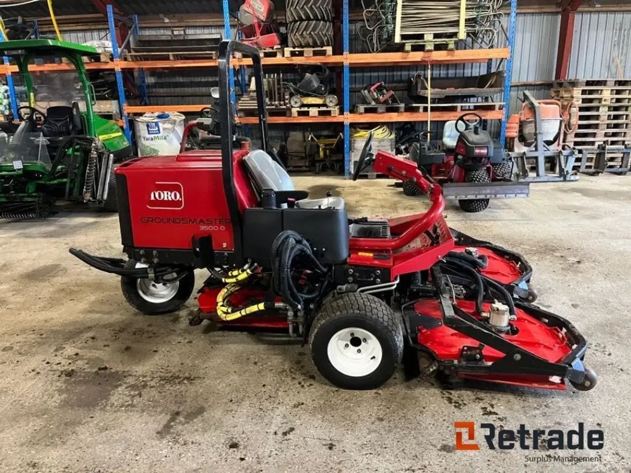 Billede 5 - Toro Groundsmaster 3500D