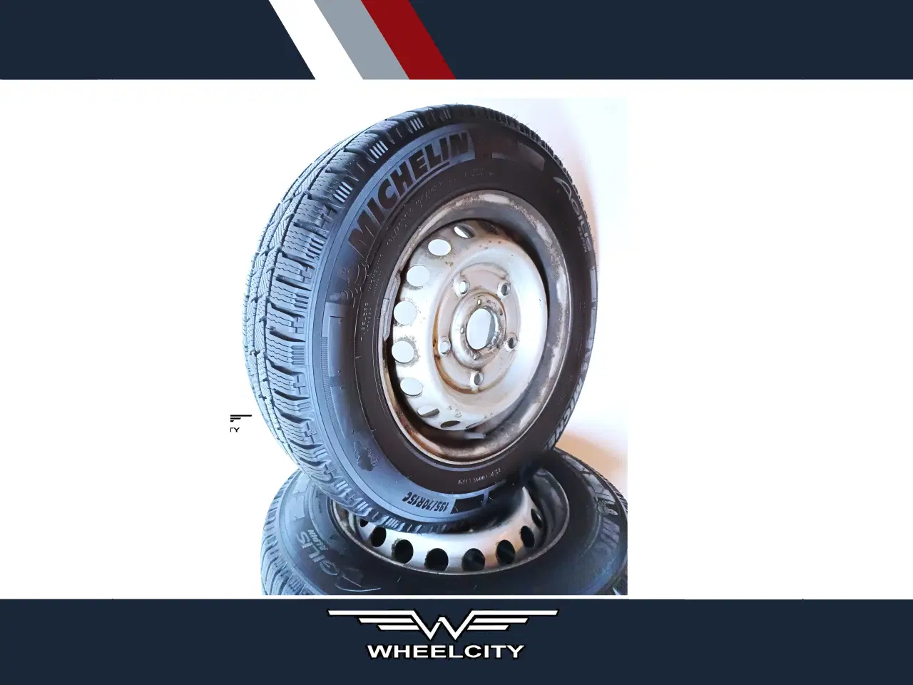 Billede 1 - 5x160 15" ET60 nav 65,1ø Transit vintersæt