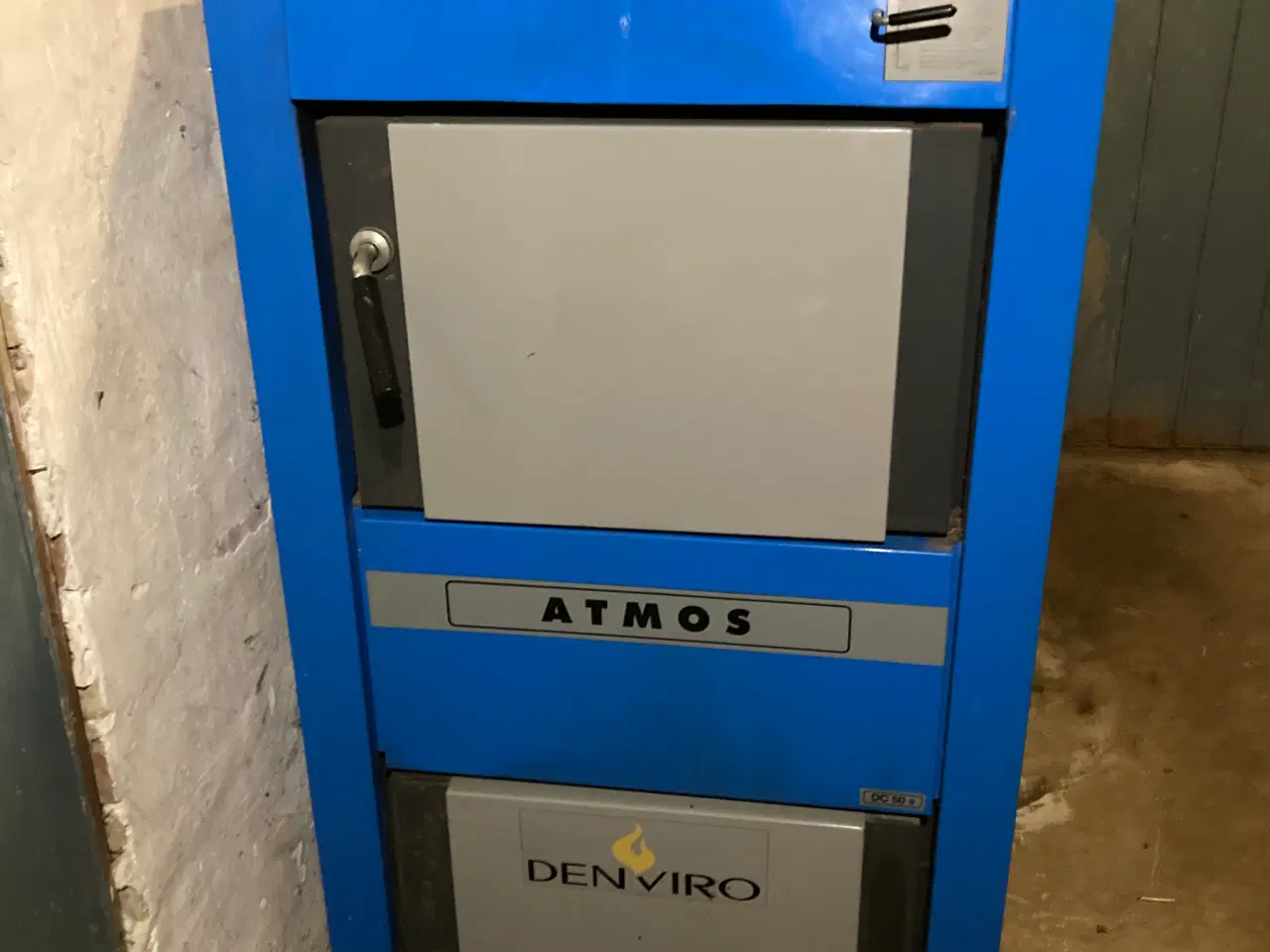Billede 1 - Atmos 48kW brændefyr