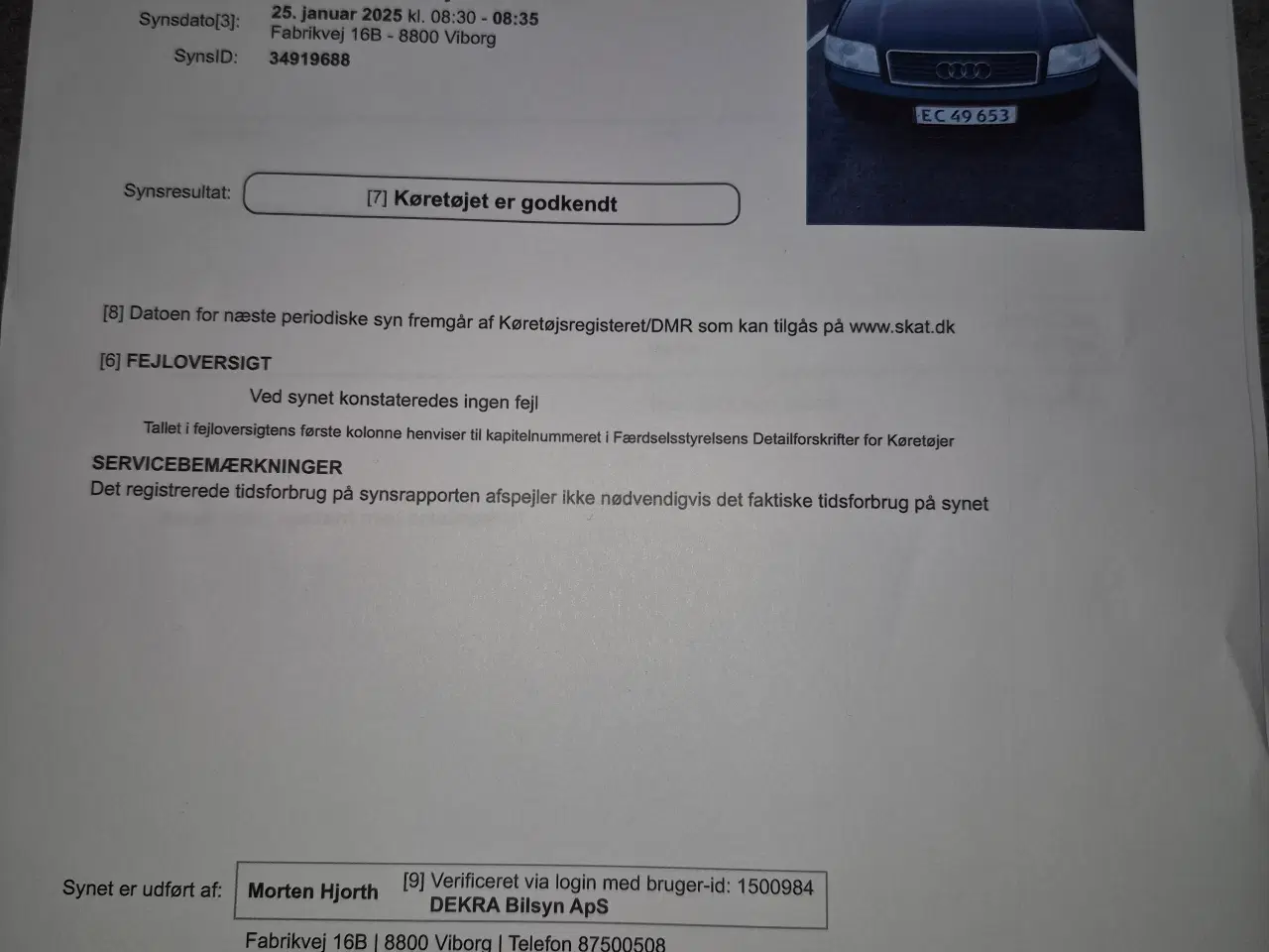 Billede 2 - Audi a6 2,0 benzin med automatgear.