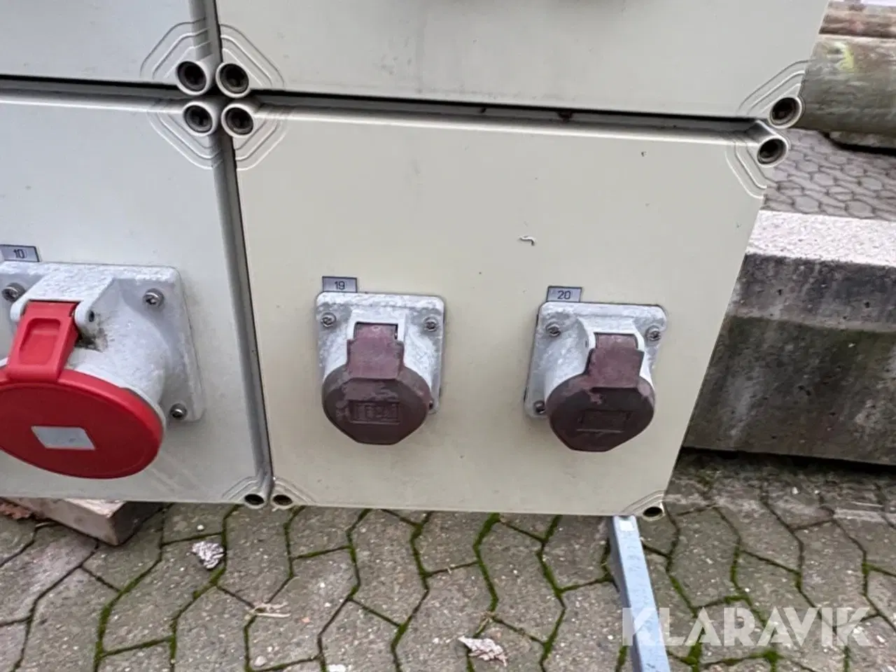 Billede 8 - Byggestrømstavle