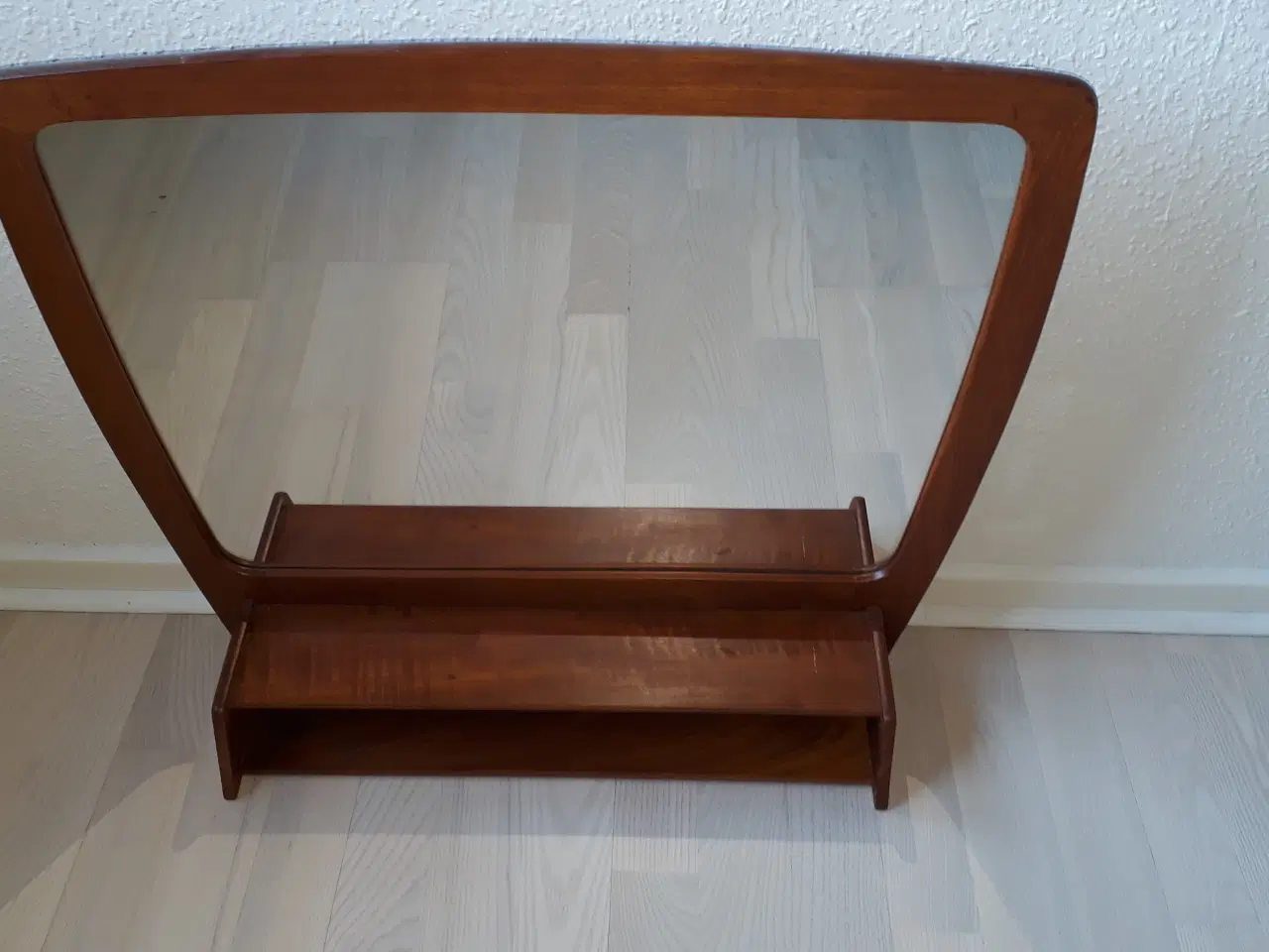 Billede 1 - Entrespejl med hylde i Teak fra 1960érne