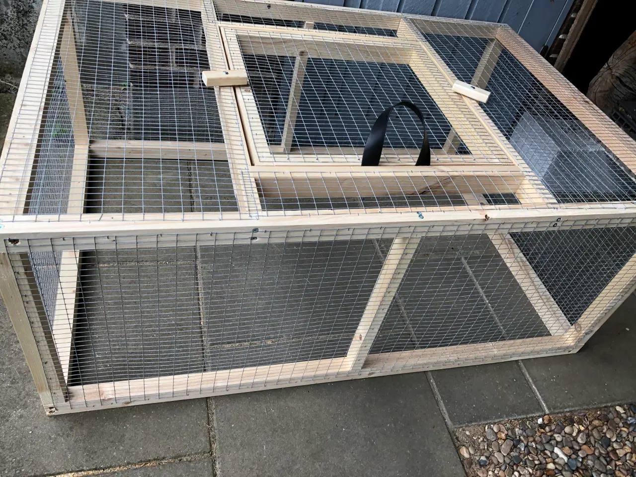 Billede 9 - Løbegård med åbning i top