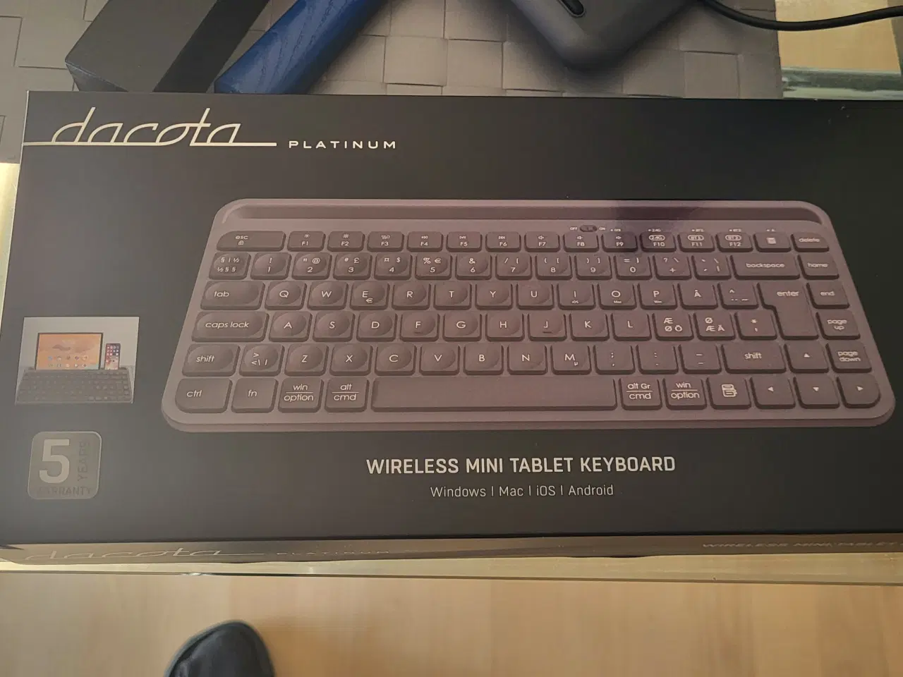 Billede 3 - Dacota Platinum trådløst Tastatur
