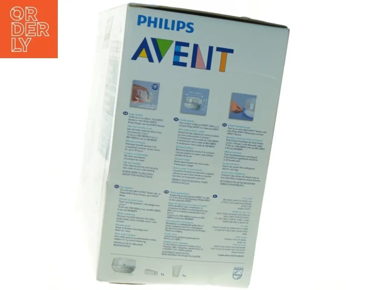 Billede 3 - AVENT flaskesterilisator fra Philips (str. 27 x 16 cm)