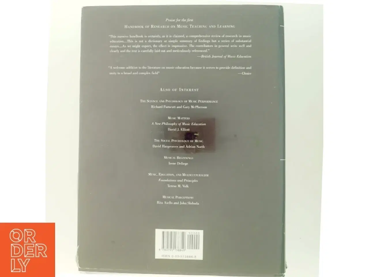 Billede 3 - The new handbook of research on music teaching and learning : a project of the Music Educators National Conference (Bog)