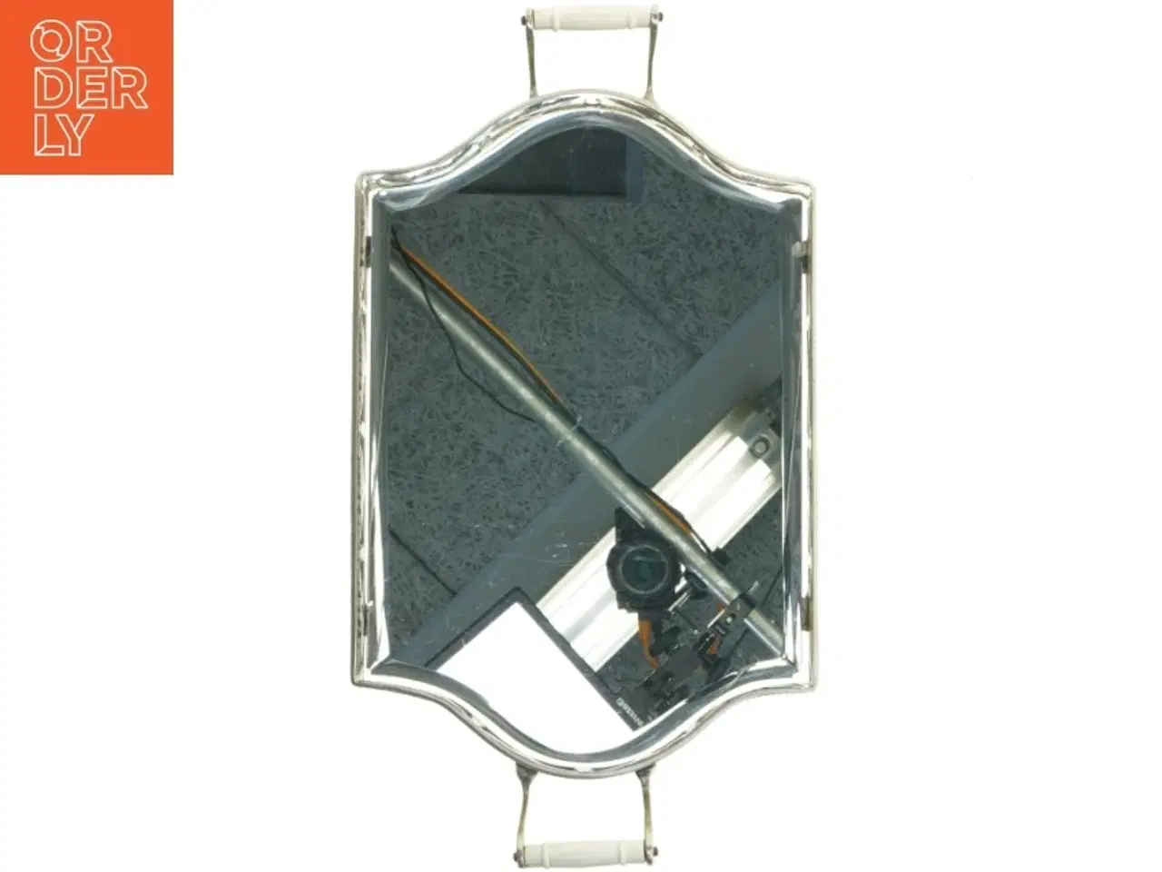 Billede 1 - Rektangulært sølvfad (str. 36x24 cm)