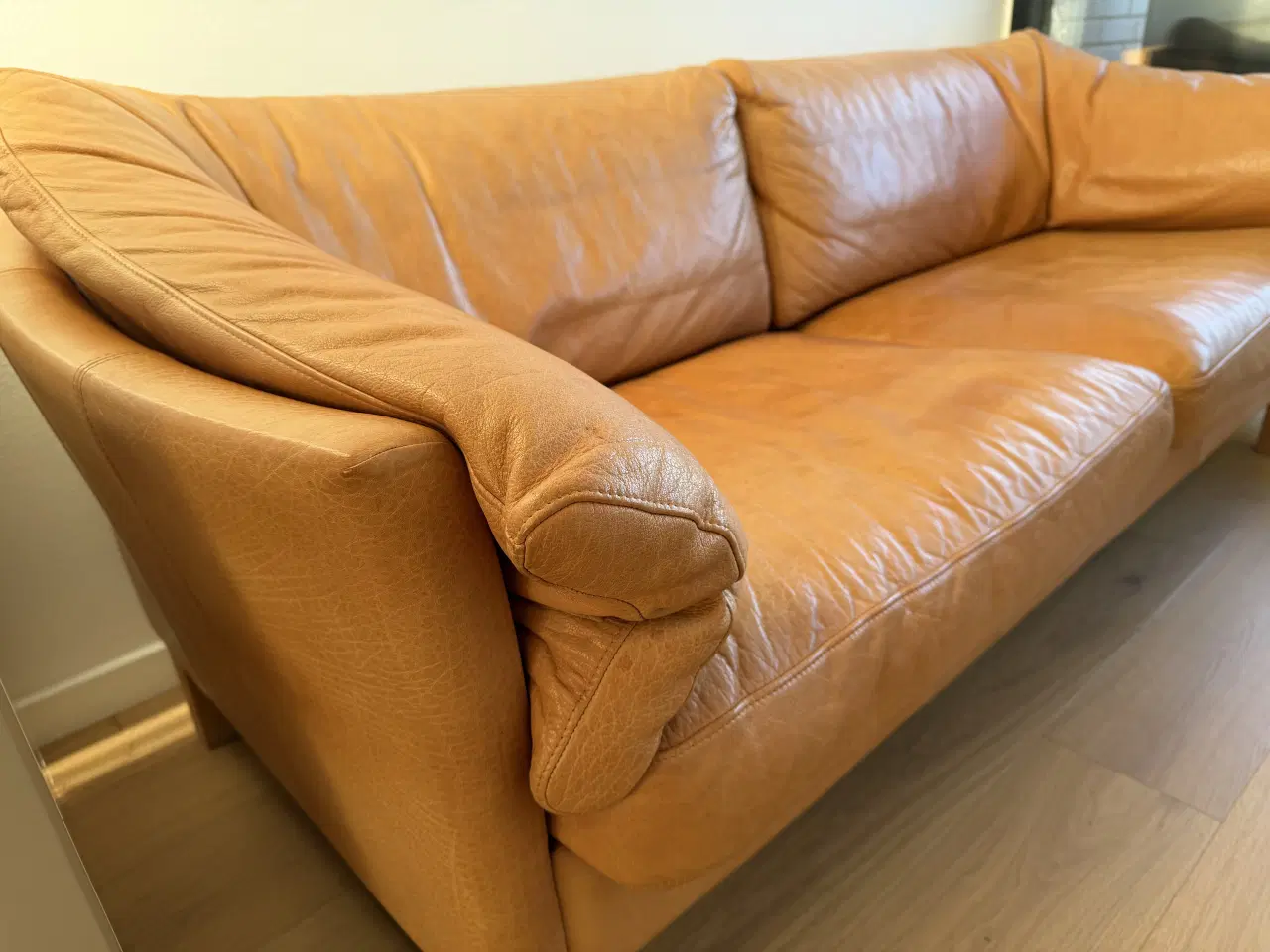Billede 5 - Fed cognac lædersofa af Mogens Hansen