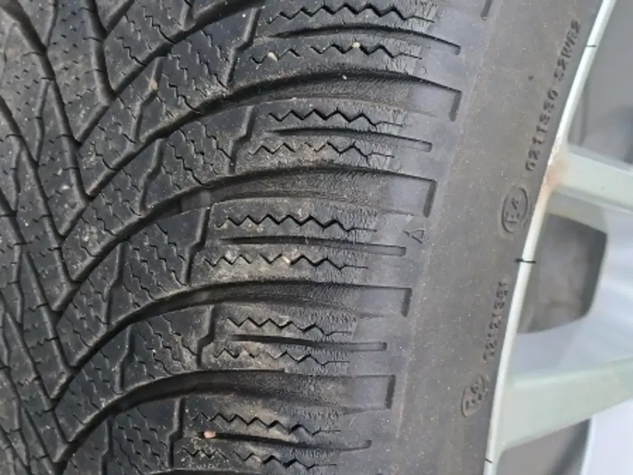 Billede 2 - AUDI /VW Alufælge m/Firestone Winterhawk 4