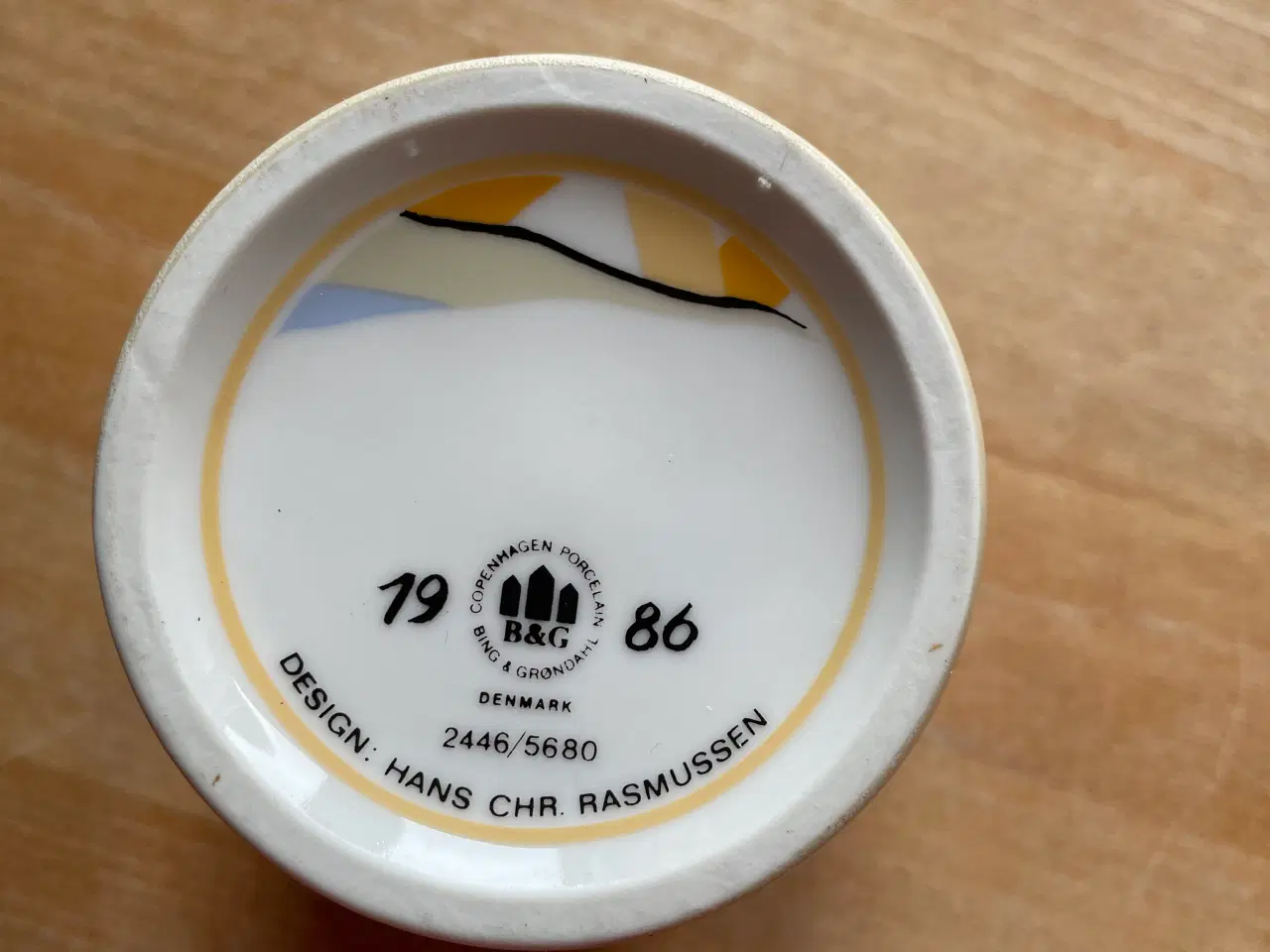 Billede 4 - B&G krus 1986 Hans Chr. Rasmussen 