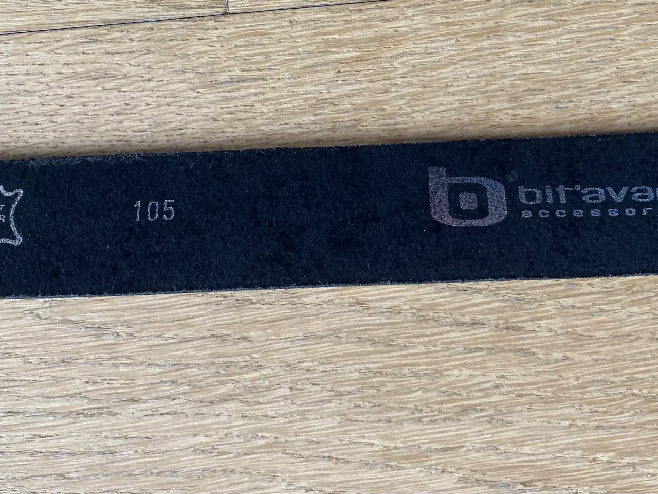 Billede 2 - Sort læder bælte