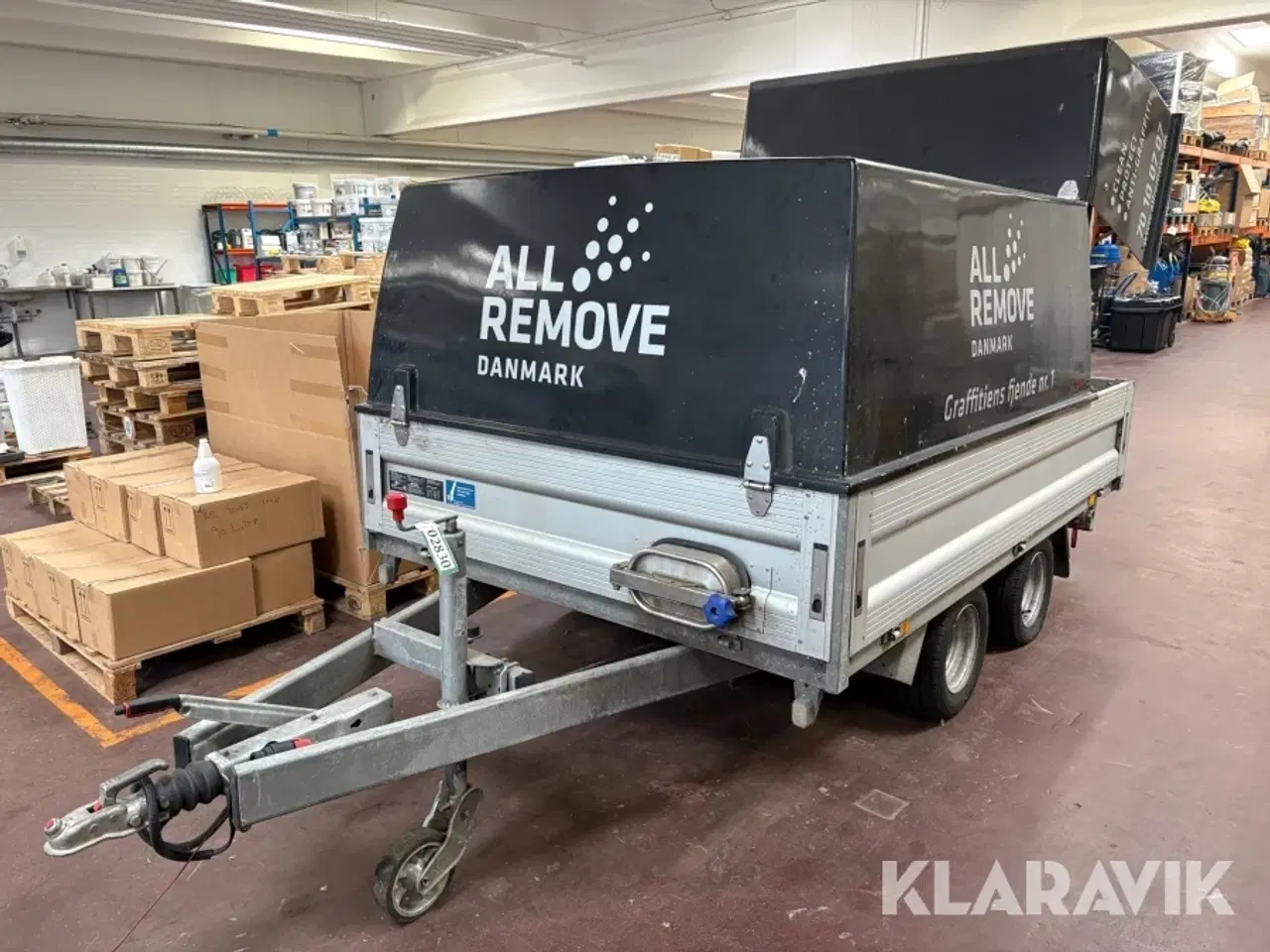 Billede 1 - Spuletrailer Unsinn GTP 2625 med Aquila Triventek TD302REC anlæg