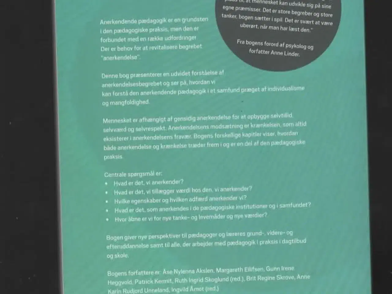 Billede 2 - pædagogik