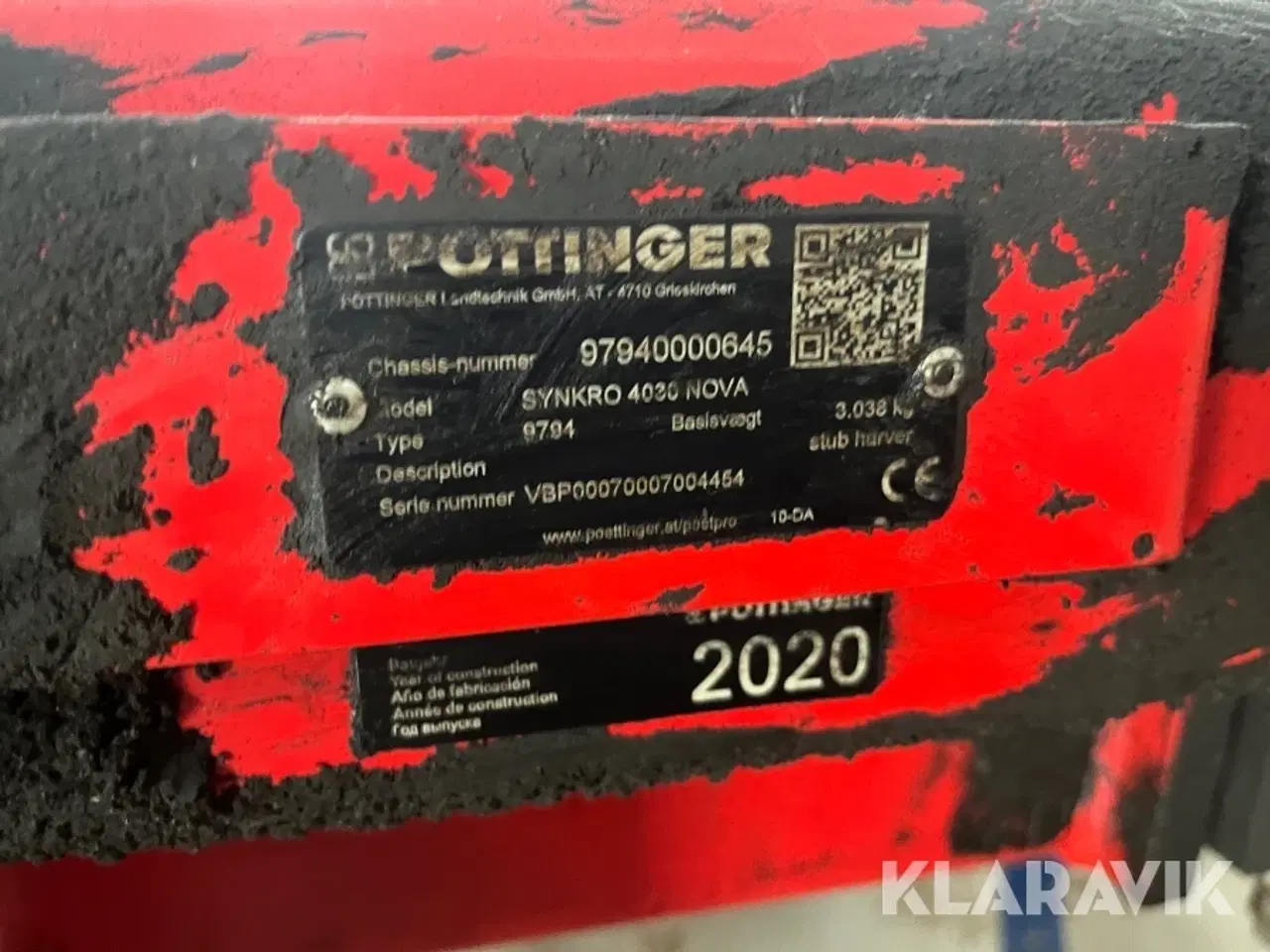 Billede 5 - Stubharve Pottinger Synkro 4030 Nova