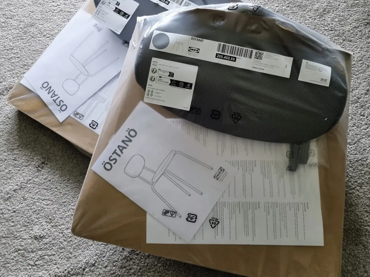 Billede 2 - Ikea ÖSTANÖ  stole/ sort 