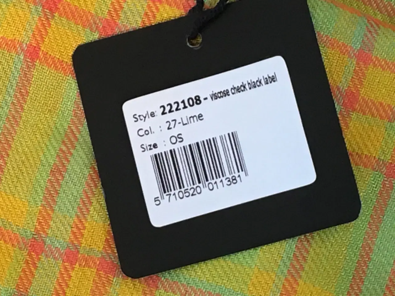 Billede 4 - Erfurt, ternet tørklæde