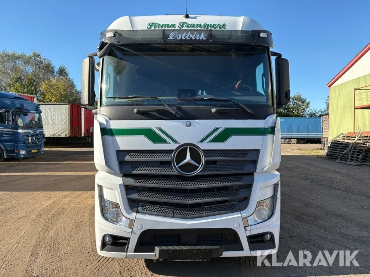 Billede 6 - Lastbil Mercedes-Benz Actros med gardintrailer