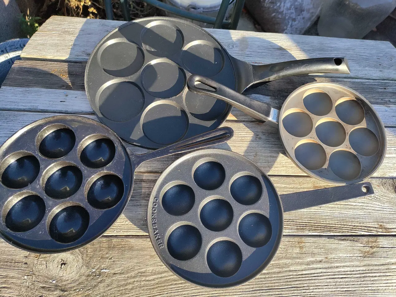 Billede 1 - Æbleskivepander og blinispande