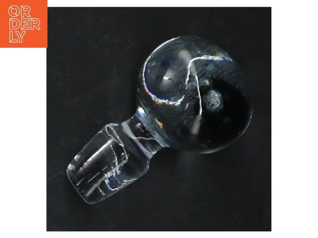 Billede 4 - Glasflaske med prop (str. 22 cm)