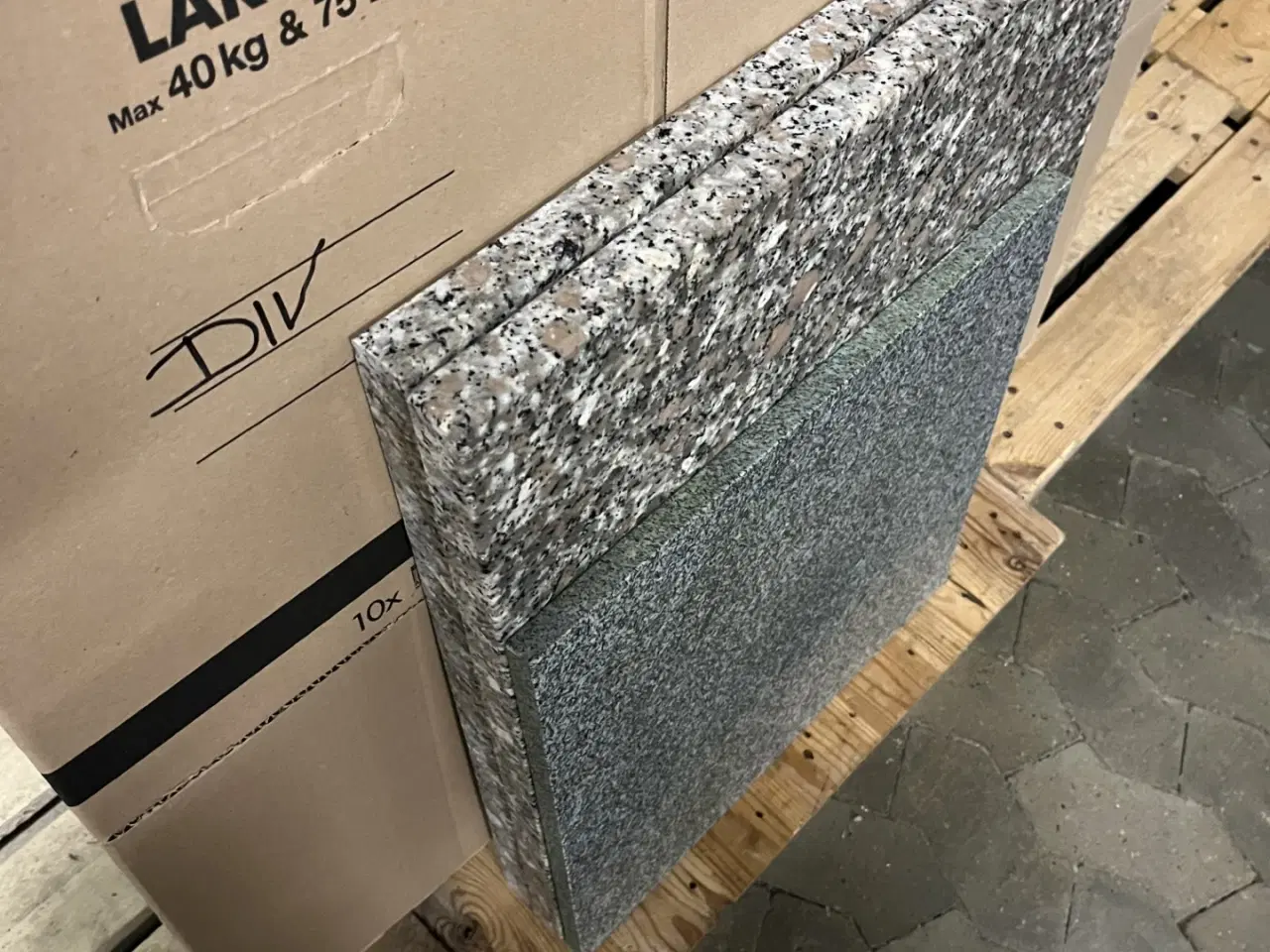 Billede 2 - 3 stk marmorplader