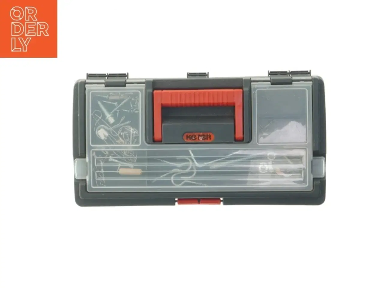 Billede 4 - Værktøjskasse med opbevaring fra Keter (str. 30 cm)