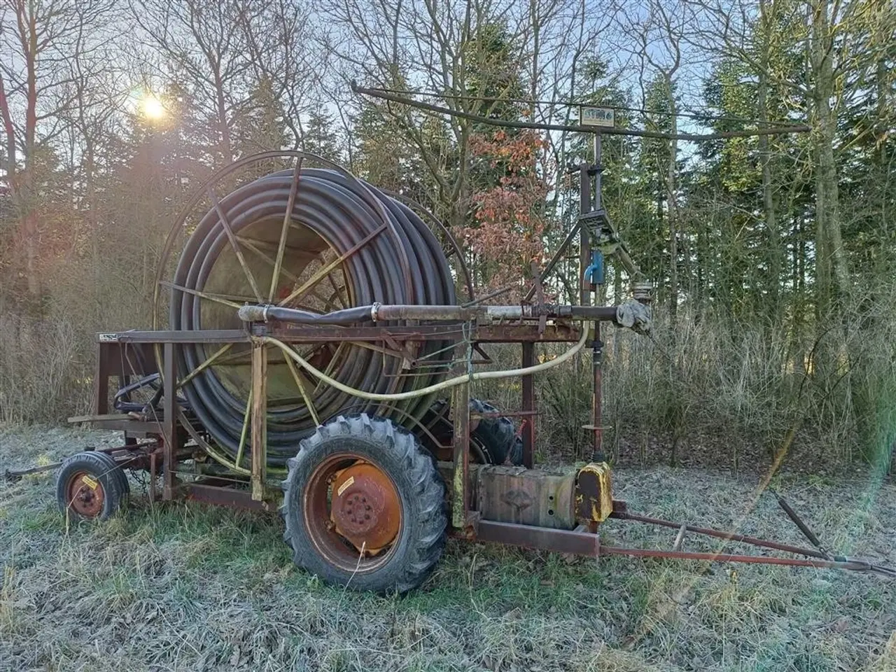 Billede 1 - BTM vandingsmaskine ca. 300 meter slange Ø90