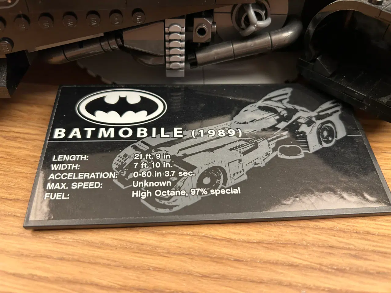 Billede 7 - Lego 1989 Batmobile 