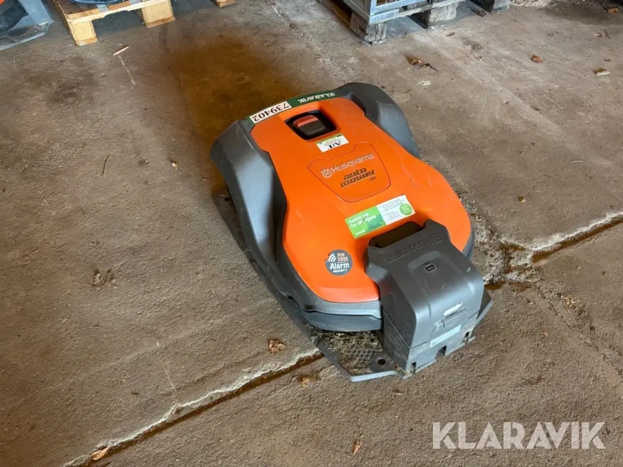 Billede 7 - Robot plæneklipper Husqvarna 520 med ladestation