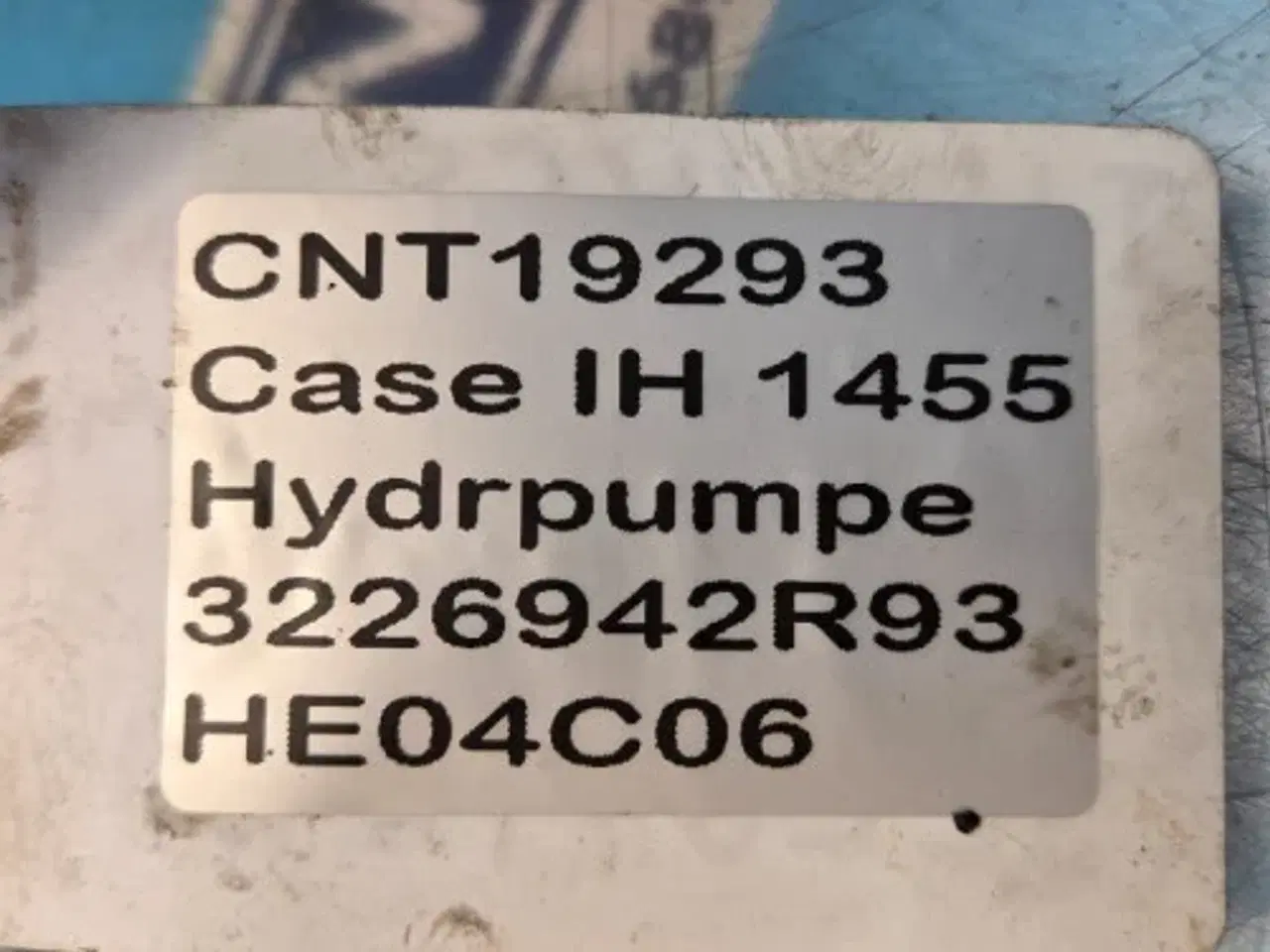 Billede 11 - Case 1455 Hydraulikpumpe 3226942R93