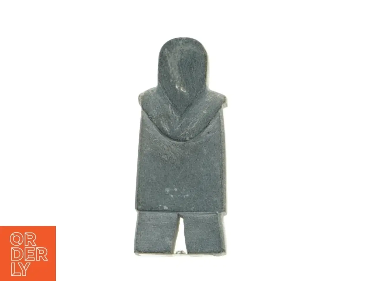 Billede 4 - Grønlandsk figur fra Emil Petersen (str. 10 x 4 x 2,5 cm)