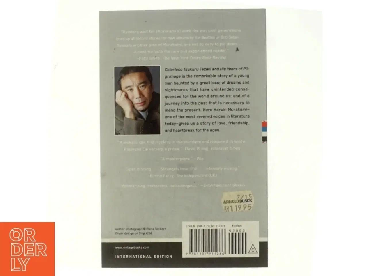 Billede 3 - Colorless Tsukuru Tazaki and His Years of Pilgrimage af Haruki Murakami (Bog)