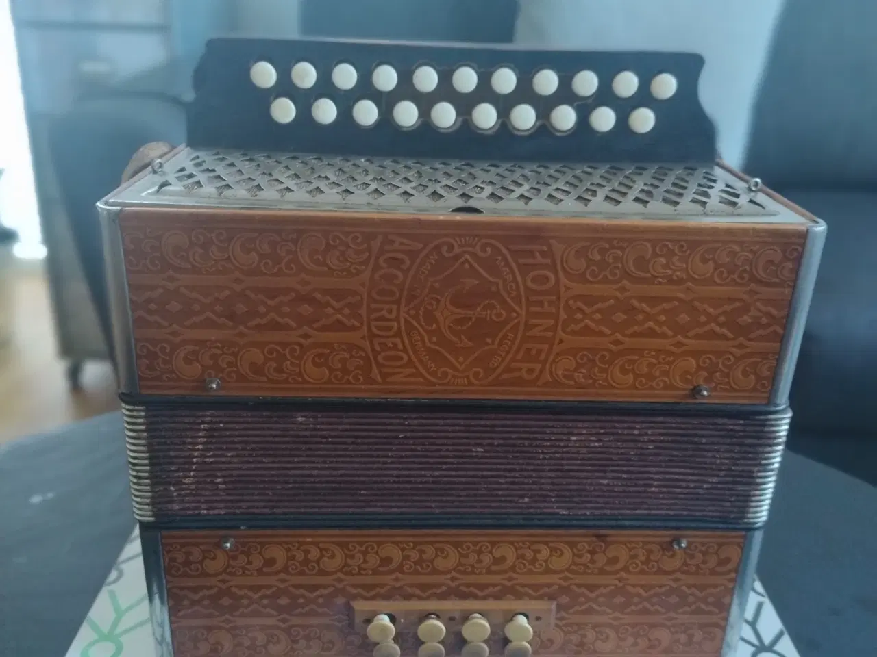 Billede 5 - Sjælden udbudt antik harmonika kun for kendere 