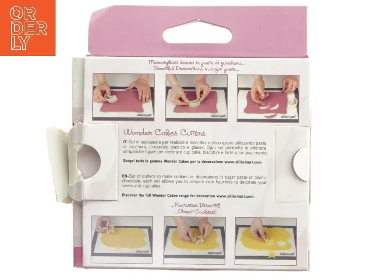 Billede 5 - Silikomart kageudstikkere fra Wonder Cakes (str. 12x11 cm)