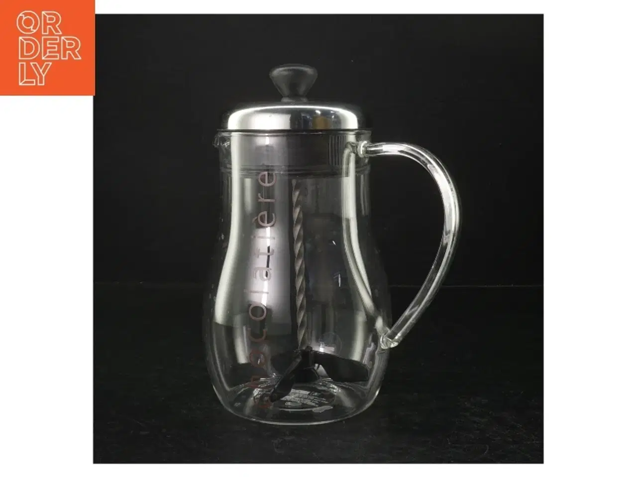 Billede 1 - Glas kakaokande fra Bodum (str. H. 23 cm)