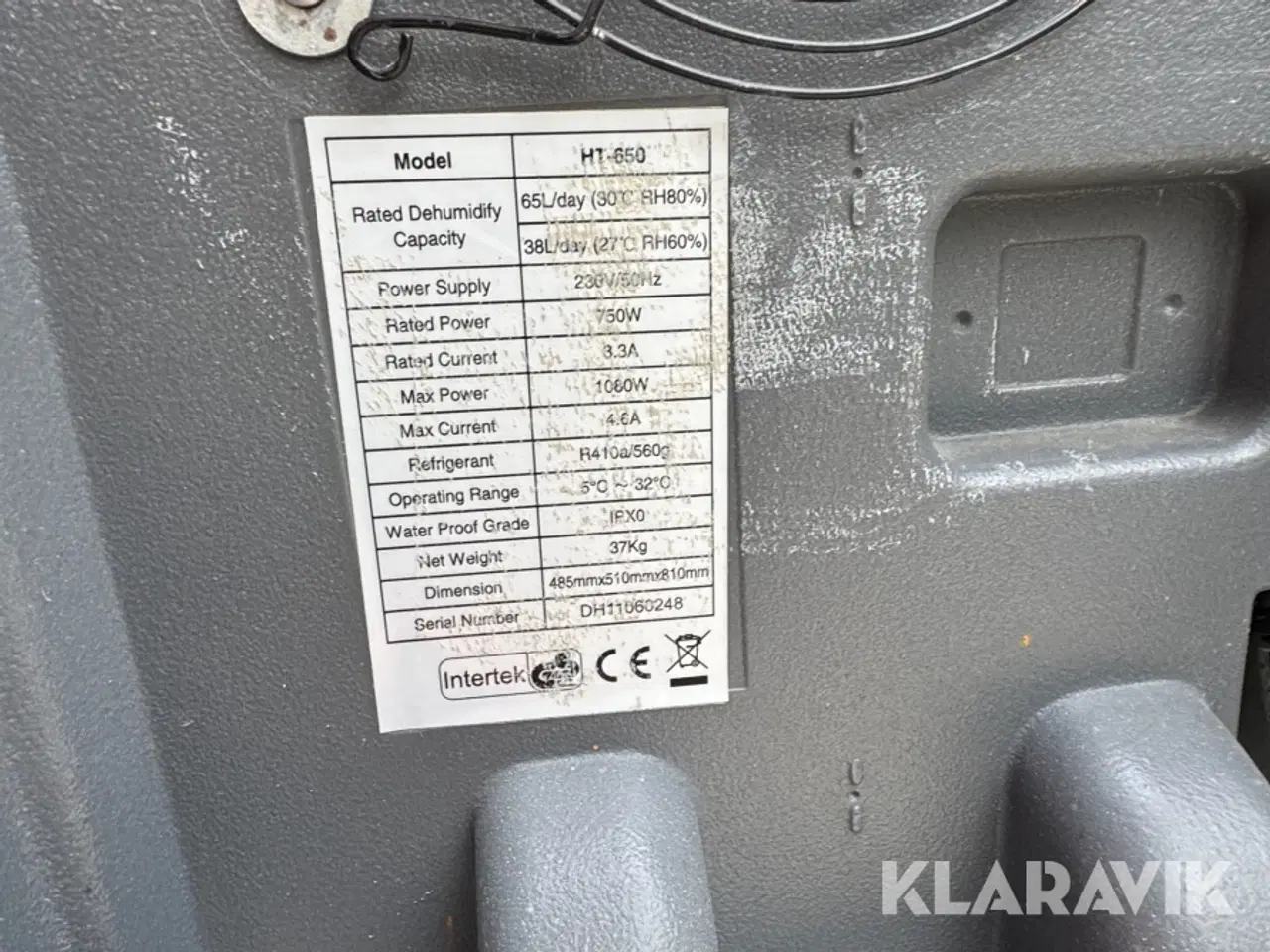 Billede 2 - Affugter Belfor HT-650