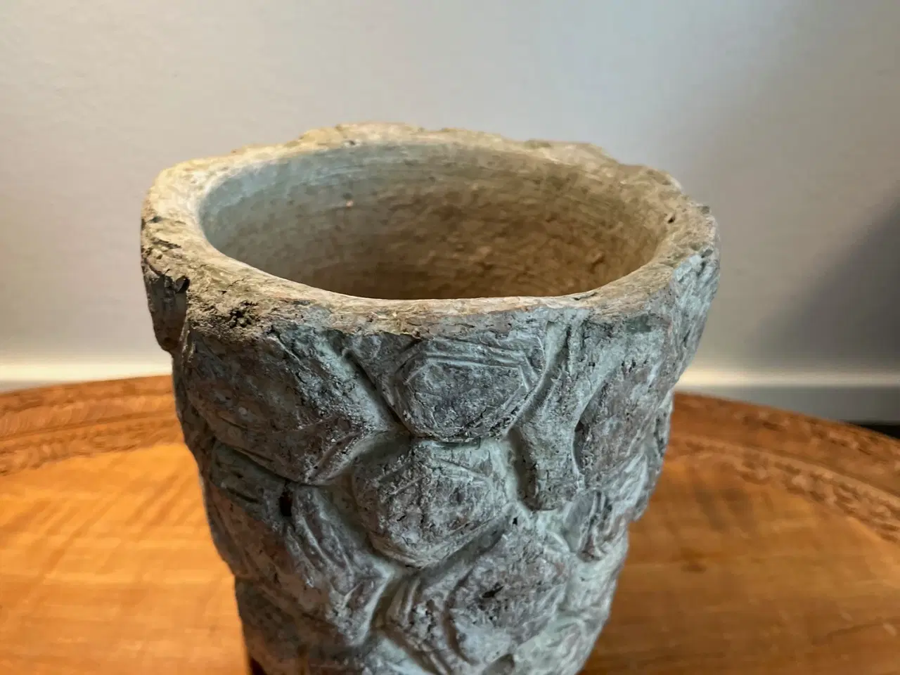 Billede 1 - Rustik PTMD urtepotte med råt naturlook