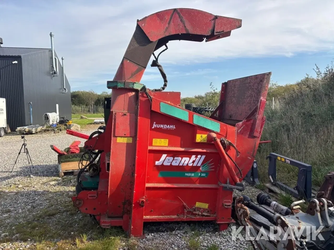 Billede 2 - Halmblæser/Strømaskin Jeantil Paileuse P2800GTF