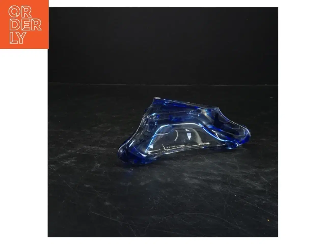 Billede 2 - Moreno Blå glasskål (str. 5x18 cm)