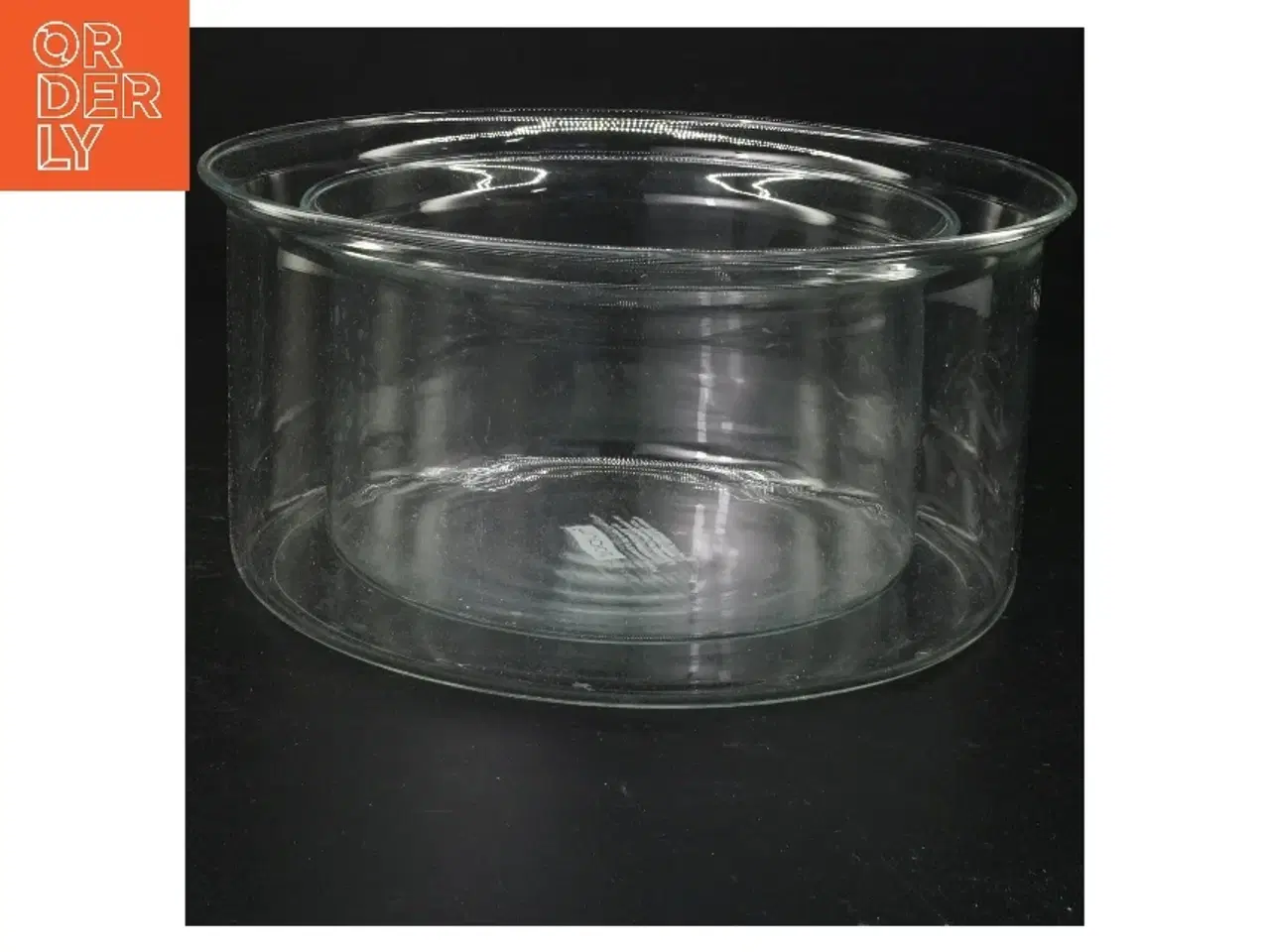 Billede 1 - Bohemia glasskåle fra Bodum (str. 21 og 16 cm)