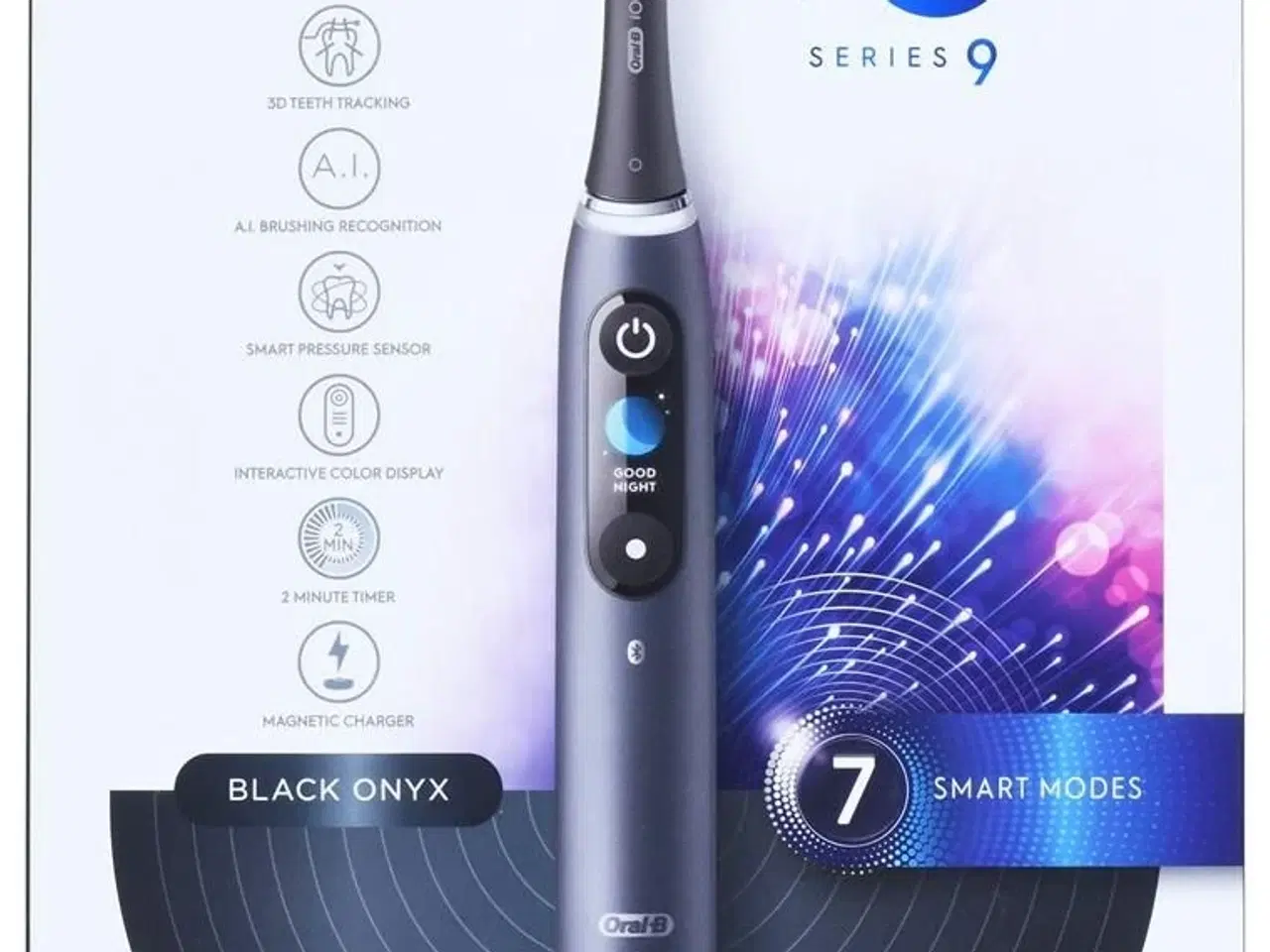 Billede 8 - Elektrisk tandbørste Oral-B iO9 Black Onyx