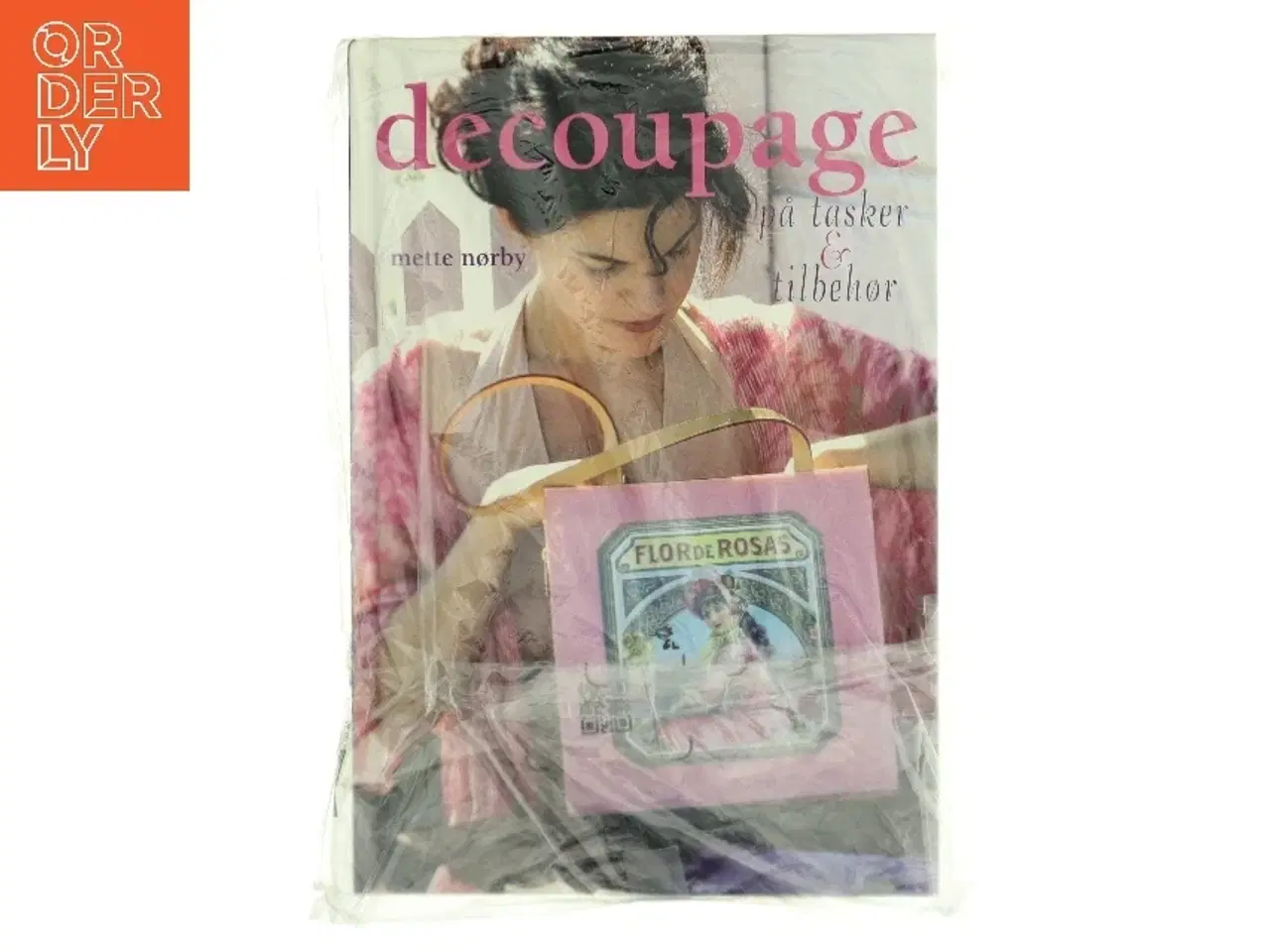 Billede 1 - Decoupage på tasker & tilbehør af Mette Nørby (Bog)
