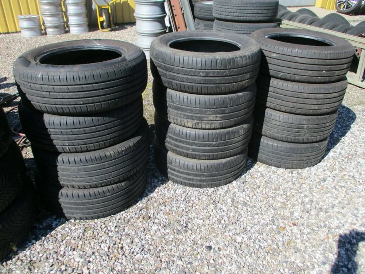 Billede 1 - 16" sommerdæk mange str. og mærker