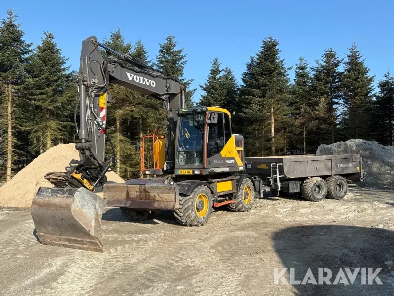 Billede 1 - Hjulgraver Volvo EWR 150E