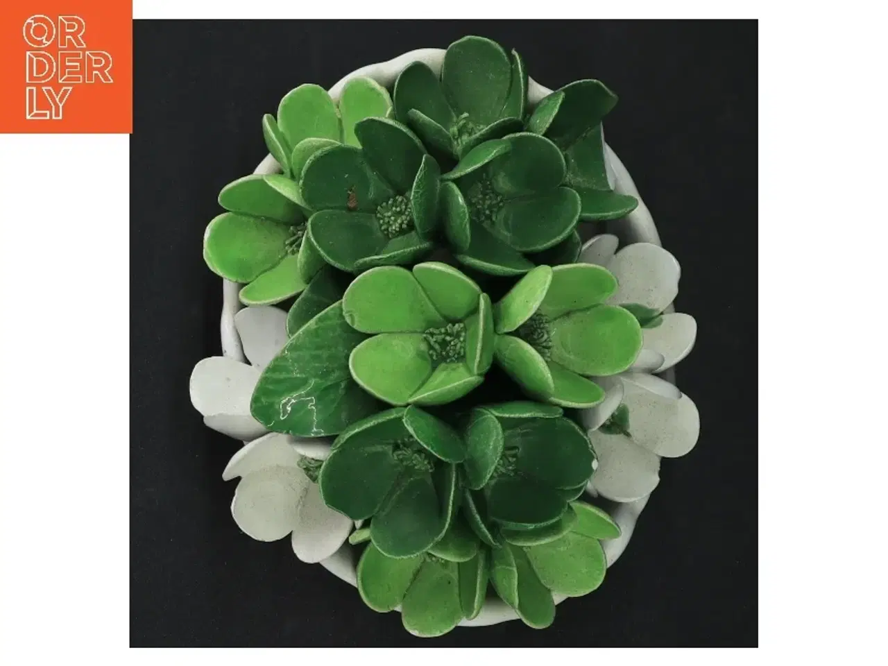 Billede 3 - Kunstig sukkulent i keramikpotte