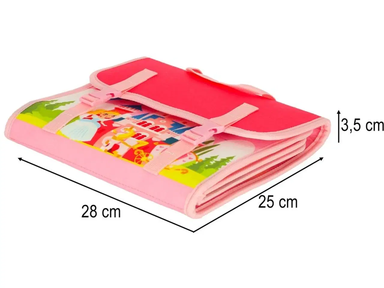 Billede 22 - Sanse- og Montessori aktivitetsmappe rygsæk – pink