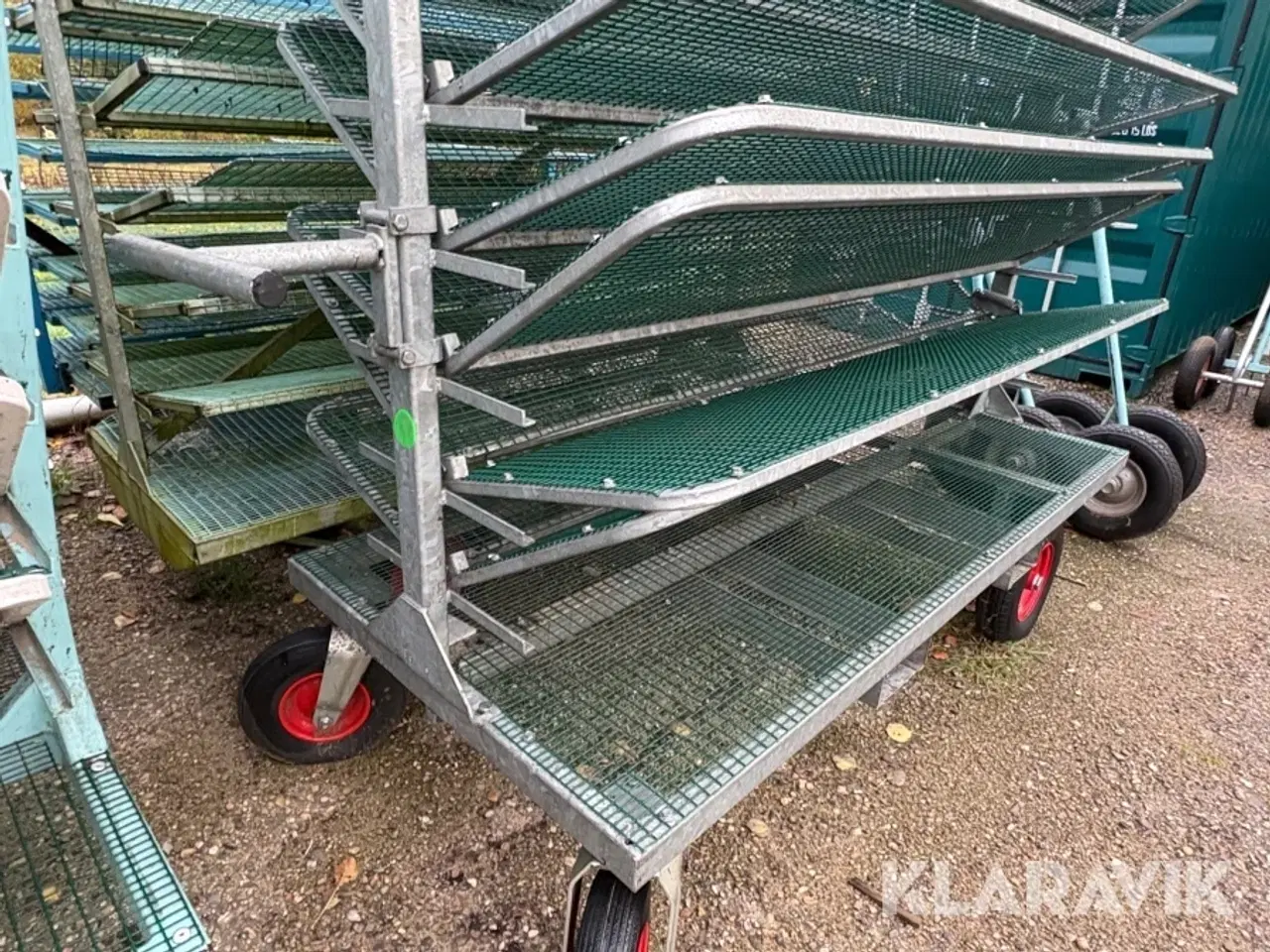 Billede 10 - Lot: rullevogne 8 styk