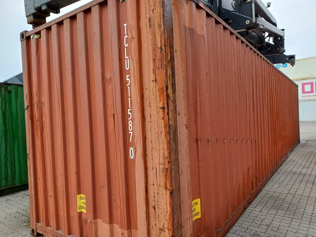 Billede 3 - 40 fods HC Container - ID: TCLU 511587-0