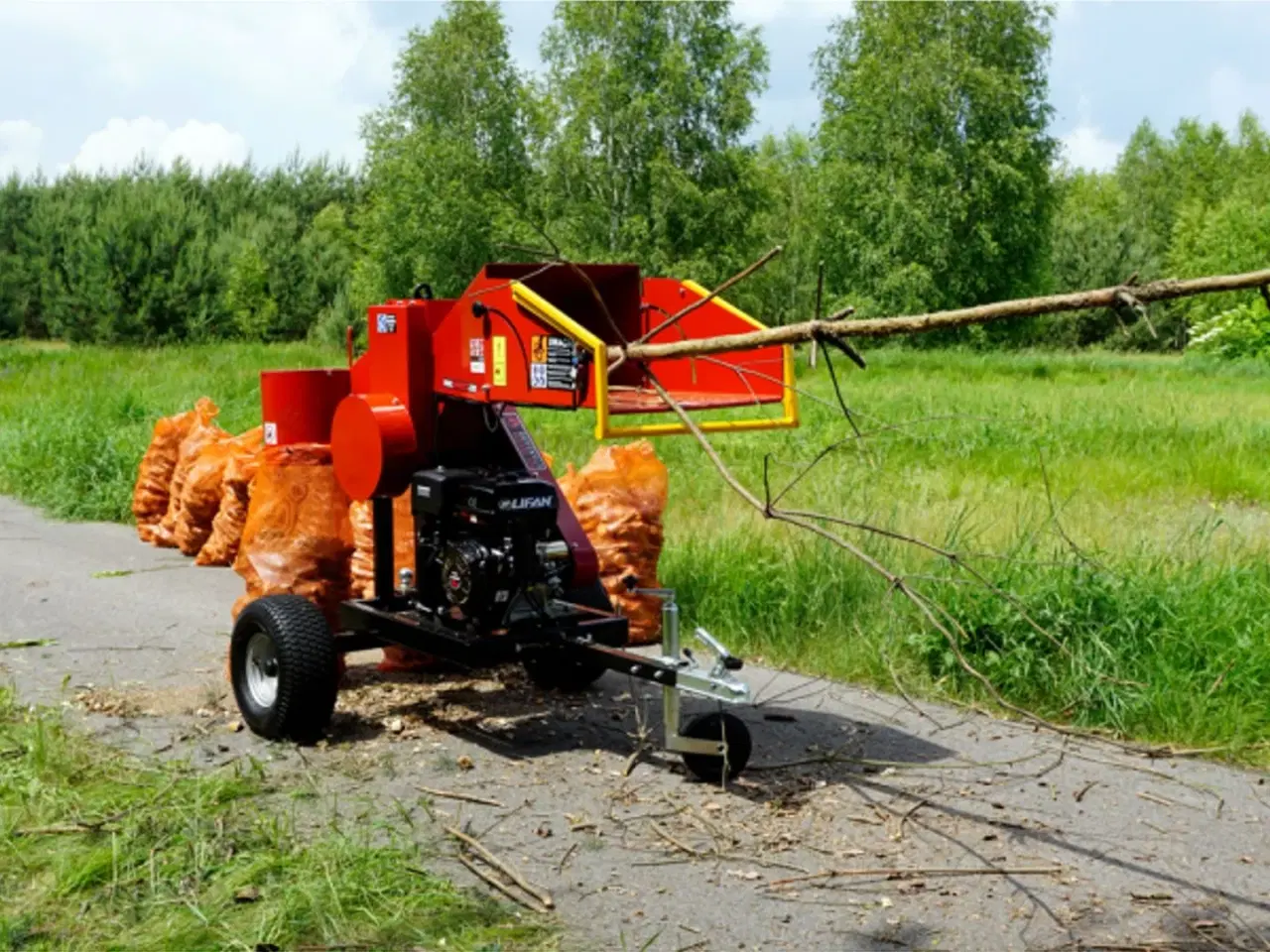 Billede 2 - Remet Træhugger til Atv Rs120