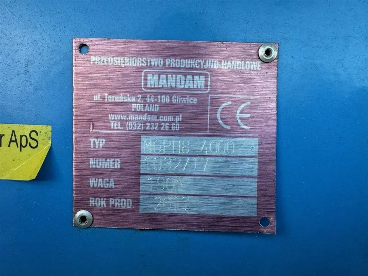 Billede 4 - Mandam MGPH8-4000