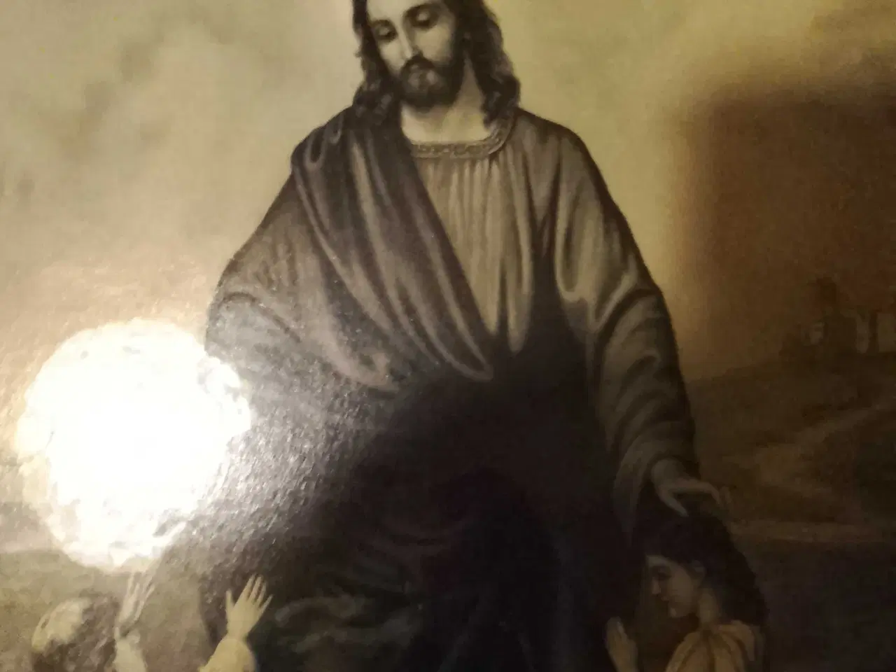Billede 3 - Fłot billed med Jesus sælges